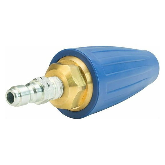 Pressure Washer Rotating Turbo Nozzle 5000 PSI 4.0 Orifice 4.5 GPM with 1/4in. Quick Connect Plug