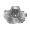 thumbnail image 5 of yuksok Disco Ball Cowboy Hat Light up Cowgirl Cap for Music Festivals Party Carnival, 5 of 9