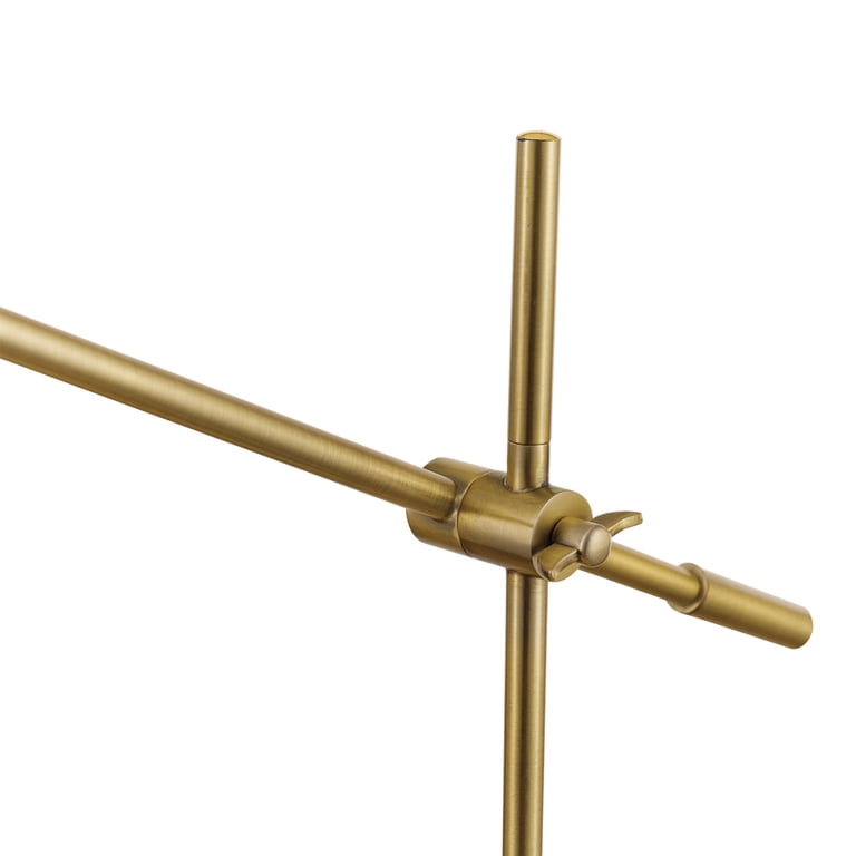 Globe Electric Matte Brass Desk Lamp, 20", Adjustable photo 8