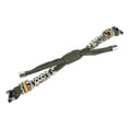 thumbnail image 4 of Pulsera de repuesto para reloj inteligente, elegante banda de repuesto elástica de nailon tejido a mano para Xiaomi Mi Band 8, color verde militar, 4 of 10