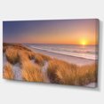 thumbnail image 2 of Sunset on Texel Island Beach - Oversized Seashore Canvas Art Print, 2 of 3