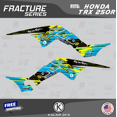 thumbnail image 2 of Kalair GFX Graphics Kit for Honda TRX250R (All Years) Fracture Series, 2 of 5
