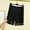 Black, variant on Awdenio Mens Pajama Shorts Home Pants Thin Casual Shorts Outer Wear Solid Color Quick-Drying Pajamas Lightweight Regular Fit Pants