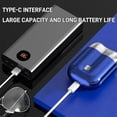thumbnail image 4 of Dsseng 2024 New Upgrade Pocket Shaver USB Mini Shavers for Men  Rechargeable Waterproof Compact Electric Shaver for Home  Car  Travel  USB Rechargeable Mini Portable Electric Razor (Silve, 4 of 5