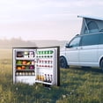 thumbnail image 2 of Sunmaki 12v Fridge RV Refrigerator, 116.2Qt(110L) Portable Car Refrigerator Dual Zone Cooling & Freezing, for Bedroom, Truck, Office, Outdoor, Black, 2 of 8