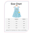 thumbnail image 2 of Little Girls Clothes Little Girls Polka Dots Dress 5T Girls Summer Dress 6Y Girls Sundress Sleeveless Dress with Cute Bag Blue, 2 of 8