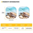 thumbnail image 5 of Jeiento Turtle Car Sun Visor 2-Piece Foldable Car Windshield Sun Shade Sun Shade for UV Protection Auto Interior Protector Easy Installation Fit Most Truck, Suv, or Van, 5 of 7