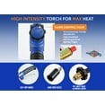 thumbnail image 4 of Flame King 340,000 BTU Propane Torch with Adjustable Flame and Auto Piezo Igniter - Heavy-Duty Weed Burner for Snow and Ice Melt, 4 of 11