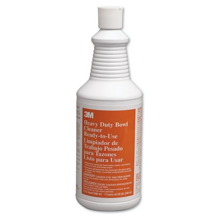3m/commercial Tape Div. Heavy-duty Bowl Cleaner  Liquid  1qt. Bottle/Case of (12).