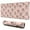 Pink Cow Bell, variant on Long Mouse Pads for Desk,Pink Cow Strawberry Hat Pattern Desk Mats on Top Of Desks, Desk Mouse Pad Extra Large with 3mm Non-Slip Base and Stitched Edge for Gaming,Office,Work,Home 31.5"x11.8"