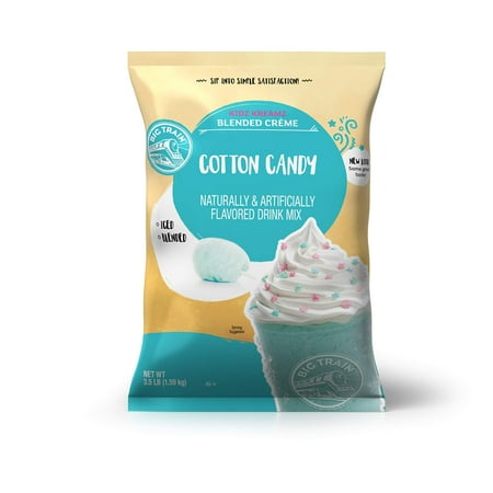 Big Train Kidz Kreamz Blended Creme, 3.5lb Bag (Cotton Candy)