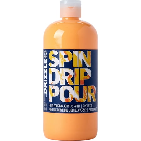 UPC: 0028995503856 | FolkArt Drizzle Pre-Mixed Fluid Pouring Acrylic Paint Neon Pop 17.6 fl oz