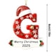 thumbnail image 3 of 26 Letters Christmas Tree Decoration Pendant Christmas Tree Ornaments DIY Christmas Ornaments Christmas Decoration Xmas Tree Hanging Decor, 3 of 9
