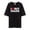 Black, variant on Men's Casual Star Themed Tee for Everyday Wear Relaxed Fit Short Sleeve Comfort Top for All Seasons