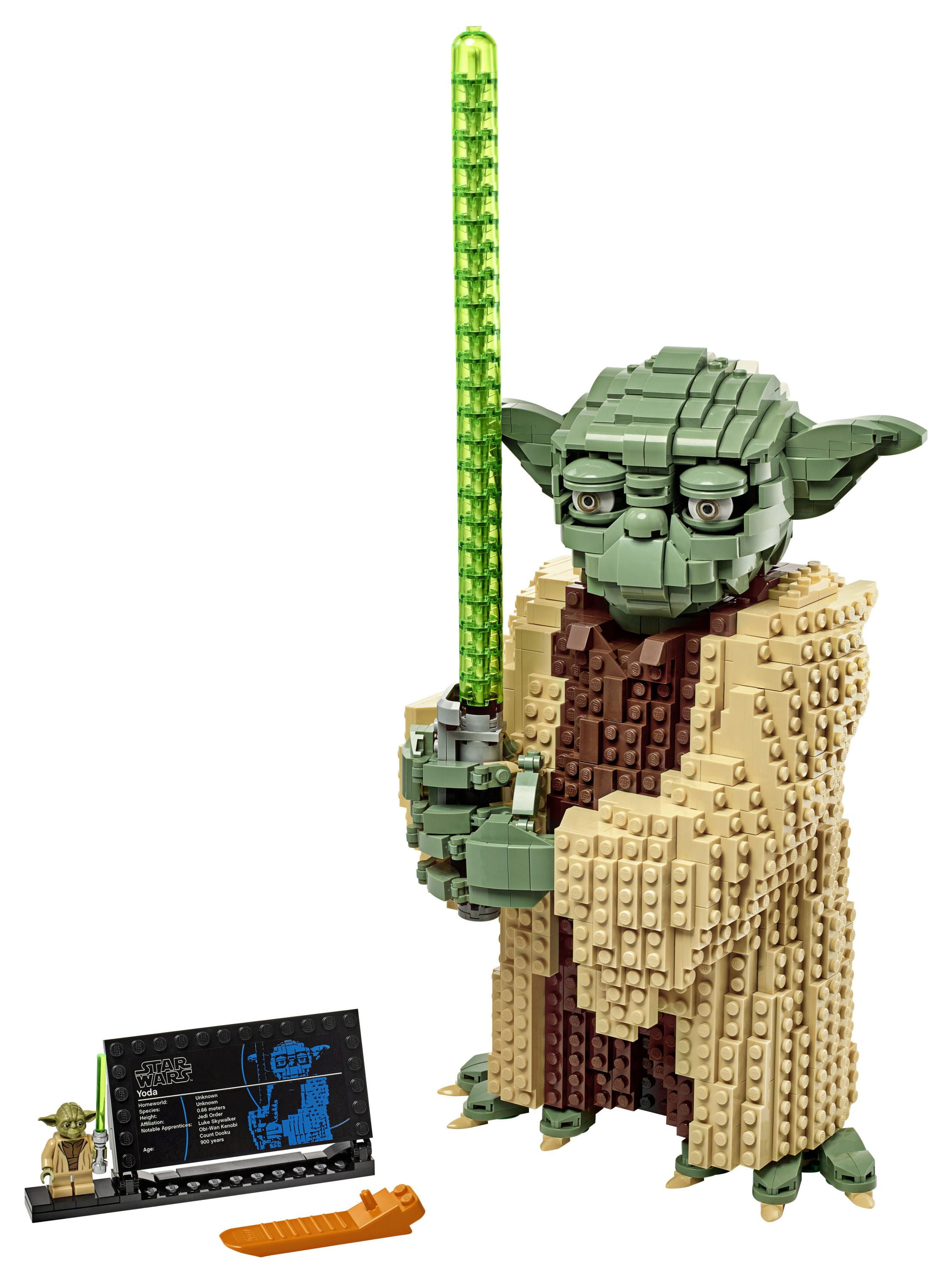 LEGO Star Wars: Attack of the Clones Yoda 75255 Building Toy Set (1,771  Pieces)