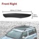 thumbnail image 3 of Compatible with Skoda Yeti SUV front and rear roof rack rail end rod cover cap shell protection black - in stock, 3 of 4