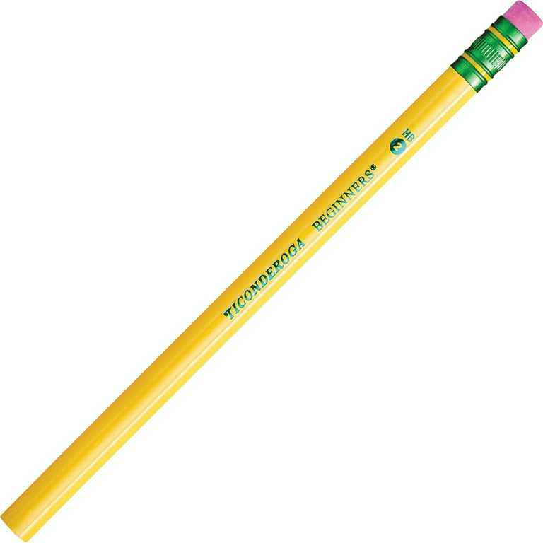 Ticonderoga Beginners Oversized Pencils with Latex-Free Eraser, No 2 Thick  Tips, Pack of 12