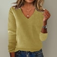 thumbnail image 2 of Women's Pullover Sweater European And American Solid Color Loose Ladies Sweater Spring And Autumn One Word Shoulder Exposed Shoulder Hood Sweater Features:, Women's Pullover Sweater XXXXXL, 2 of 3