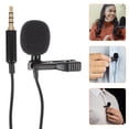 thumbnail image 3 of 1Pcs Lapel Mic for Interviewers with 3.5mm Recording and High Sensitivity Function Miniature Design, 3 of 8
