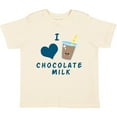 thumbnail image 3 of Inktastic I Love Chocolate Milk Boys or Girls Toddler T-Shirt, 3 of 5