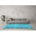 thumbnail image 3 of Ahgly Company Indoor Rectangle Persian Light Blue Traditional Area Rugs, 4' x 6', 3 of 4