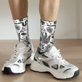 thumbnail image 6 of Pofeuu Fall Forest Print Crew Socks, Adult Running Hiking Socks for Youth and Adult, 6 of 6