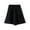Black, variant on CYRBOKO Girls Athletic Shorts, Knee-length Elastic Waist Breathable Thin Summer Shorts Blue Size 2-10 T