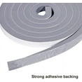 thumbnail image 3 of POINTERTECK Foam Seal Tape 4 Rolls 1/2 Inch Wide X 2/5 Inch Thick, Self Adhesive Weather Stripping Insulation Foam Neoprene Weather Stripping, Total 13 Feet Long (4 X 3.3 Ft Each), 3 of 5