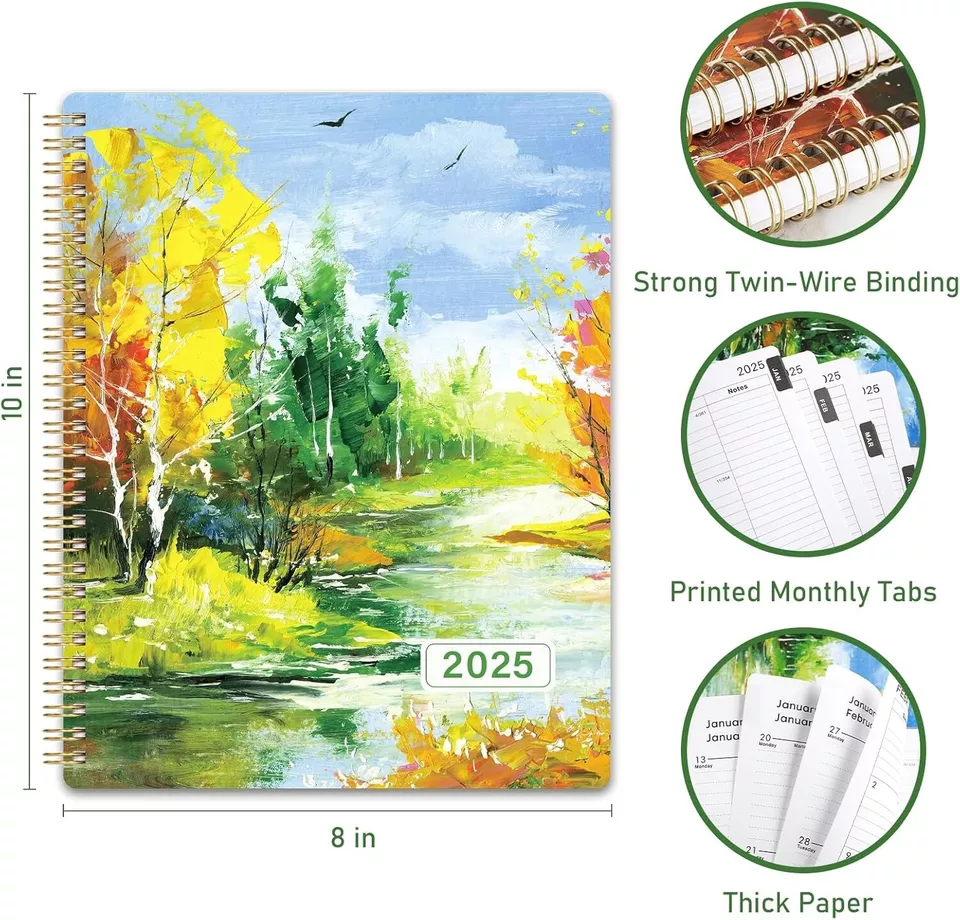 2025 Planner - 2025 Calendar Planner Weekly And Monthly, Jan. 2025 - Dec. 202...