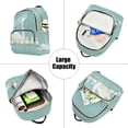 thumbnail image 5 of FORMRS Mini Backpack Purse for Women Travel Daypack Casual Shoulder Bag, White Cartoon Swan, 5 of 7