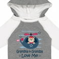 thumbnail image 4 of Inktastic Grandma and Grandpa Love Me Boys Boys or Girls Long Sleeve Baby Bodysuit, 4 of 5