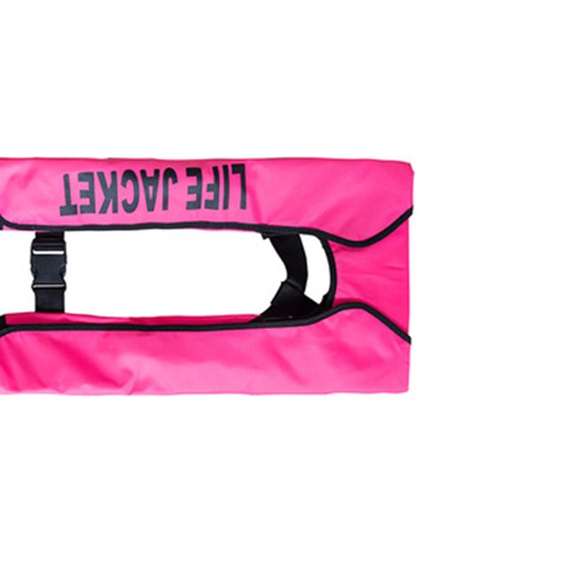 Chalecas de vida inflamadas manualmente para adultos Preservadores de seguridad grande Buirnudas Múltiples colores Resistencia a la presión Deportes acuáticos Pink tholdsy OD003397-01