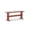 thumbnail image 2 of Linon Varden Farmhouse Dining Bench, Walnut, 2 of 8