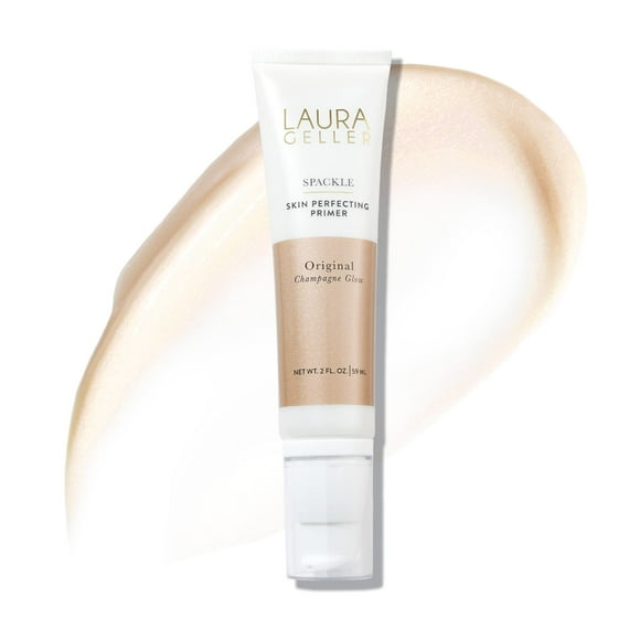 Laura Geller New York Spackle Super-Size - Champagne Glow - 2 Fl Oz - Primer Maquillaje Perfeccionador De La Piel Con Ácido Hialurónico - Base Facial De Larga Duración