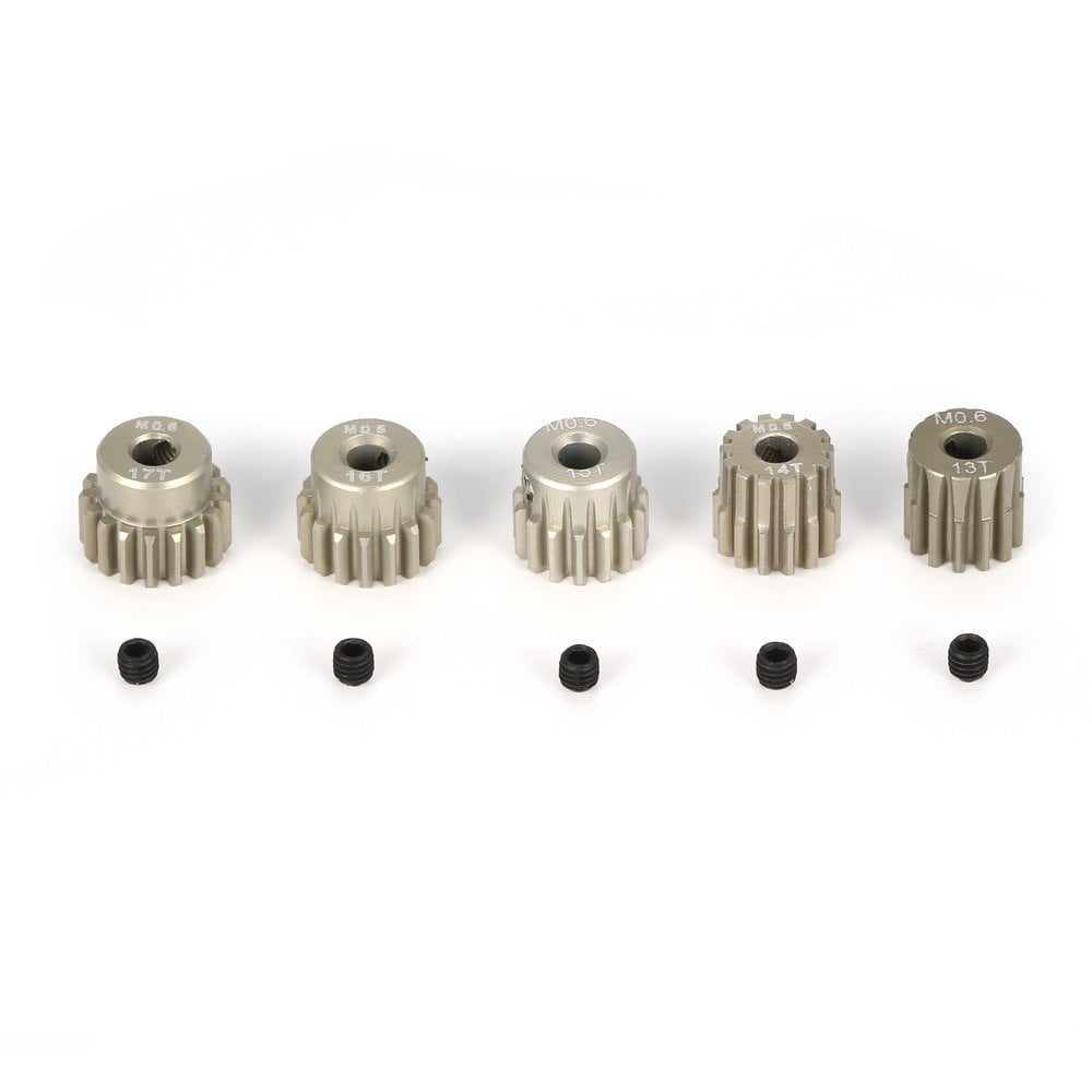 SURPASS HOBBY 3.175mm 13T 14T 15T Pinion Motor Gear Combo Set for 1/10 RC Car 