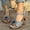 Gray, variant on Viluyesy Womens Heeled Sandals, Fashion Floral Peep Toe Ankle Strap Fashion Dressy Shoes White US9.5