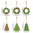 thumbnail image 5 of 18 Llaveros Doble Cara Con Pintura Diamantes Forma Especial (árbol Navidad), 5 of 5