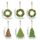 thumbnail image 3 of 24 Llaveros Doble Cara Con Pintura Diamantes Forma Especial (árbol Navidad), 3 of 3