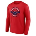 thumbnail image 2 of Men's Red Washington Capitals Native Long Sleeve T-Shirt, 2 of 3