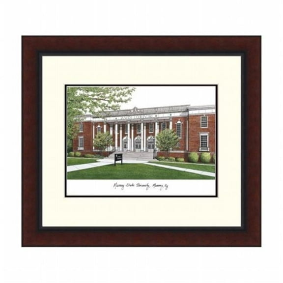 Campusimages KY984LR Murray State University Legacy Alumnus Framed Lithograph