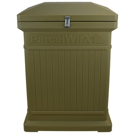 UPC 627606000052 product image for RTS Home Accents ParcelWirx Premium Vertical Large Lockable Package Delivery Box | upcitemdb.com