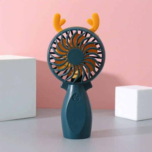 UttpKLBx Personal Cooling Air Conditioner Fan Quiet Personal Fan Desktop Conditioning Fan Portable Air Conditioners, for Home Office (Dark Blue)