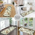 thumbnail image 6 of Yayeee Runner Rug for Bedroom 2'x6' Machine Washable Hallway Non Slip Mat, Green Birds, 6 of 8