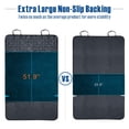thumbnail image 3 of F-color SUV Cargo Liner para perros, resistente al agua, funda de carga para mascotas, funda para asiento de perro, alfombrilla para SUV, sedanes, furgonetas, con protector de solapa de parachoques, a, 3 of 5