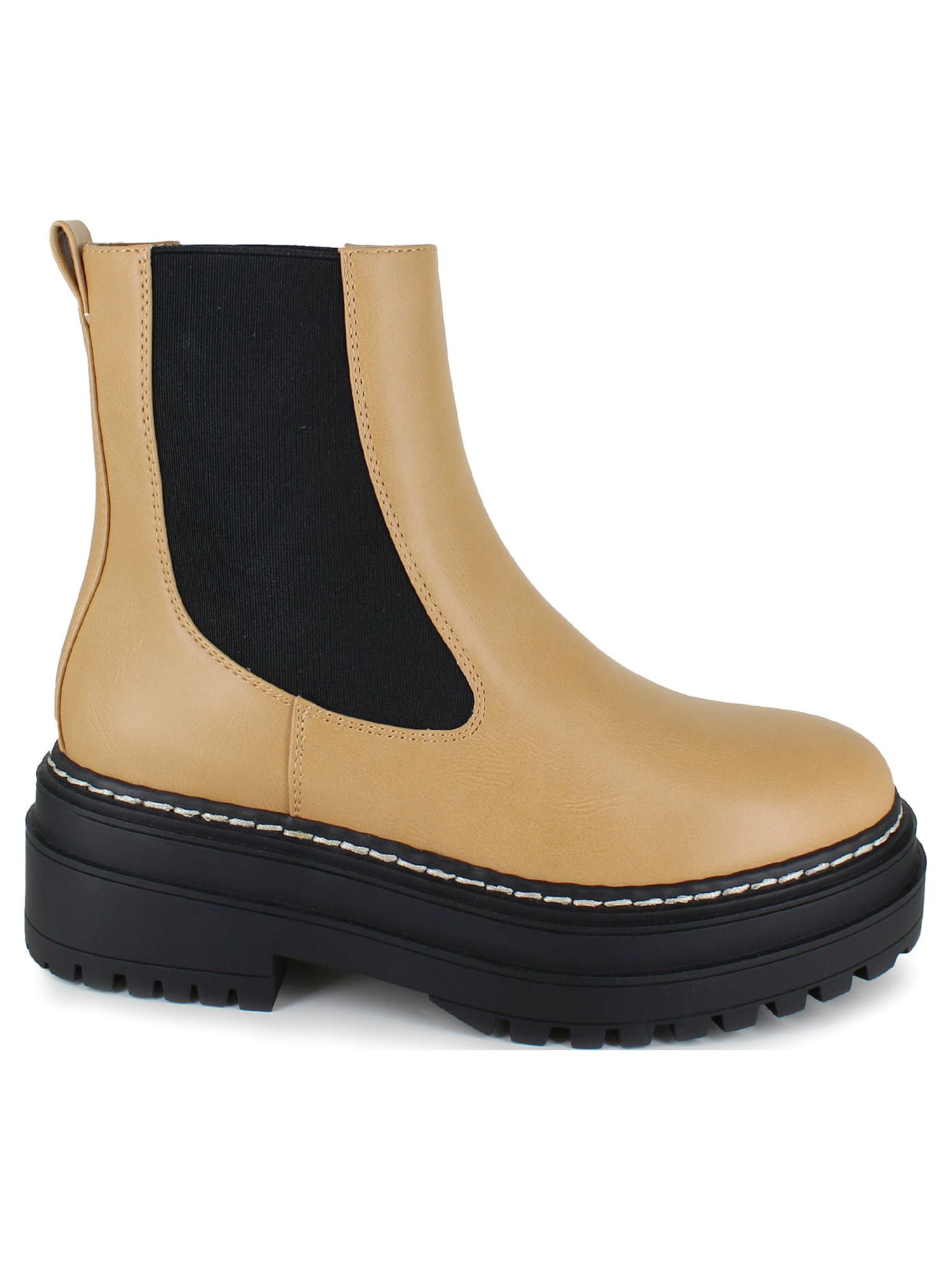 PORTLAND by Portland Boot Company Platform Lugsole Chelsea Boot