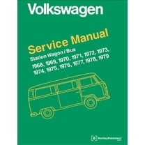 Volkswagen Service Manuals Volkswagen Station Wagon/Bus Official Service Manual: Type 2, (Hardcover)