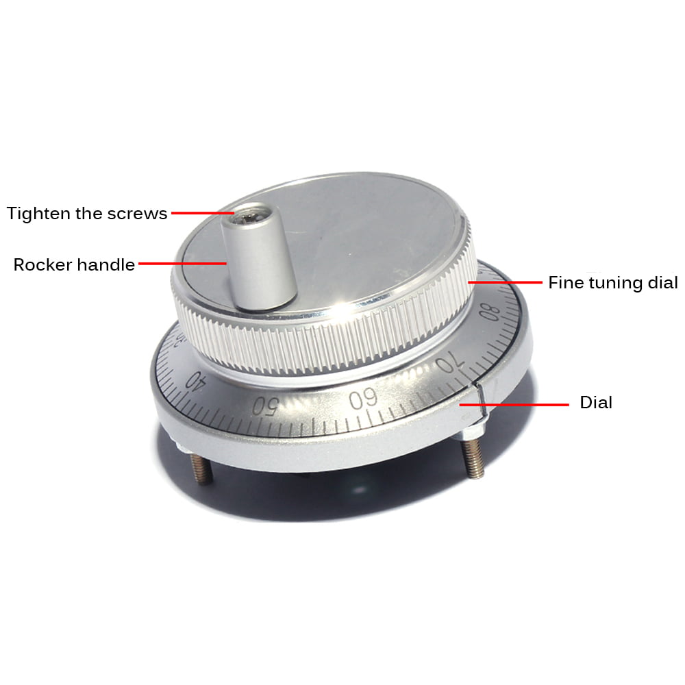 5V 60MM Hand Wheel Pulse Encoder Mill Router Manual Control For CNC System 