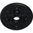 thumbnail image 3 of Ekena Millwork 30 3/4"W x 21 1/4"H x 3 7/8"ID x 1 5/8"P Alexa Ceiling Medallion (Fits Canopies up to 5 5/8"), Hand-Painted Steel Gray, 3 of 6