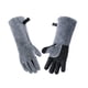 thumbnail image 1 of Guantes de Soldadoura de Fragua, Guantes de Barbacoa de Protectura de la Costura de la Piel de Vaca Resistente A Alta Temperatura para Hornear para Hornear, 1 of 8