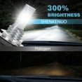 thumbnail image 2 of IHNZCB H15  LED Headlight Bulb Kit High Beam 6000K Cool White Bulbs Bright Lamp 2x, 2 of 8